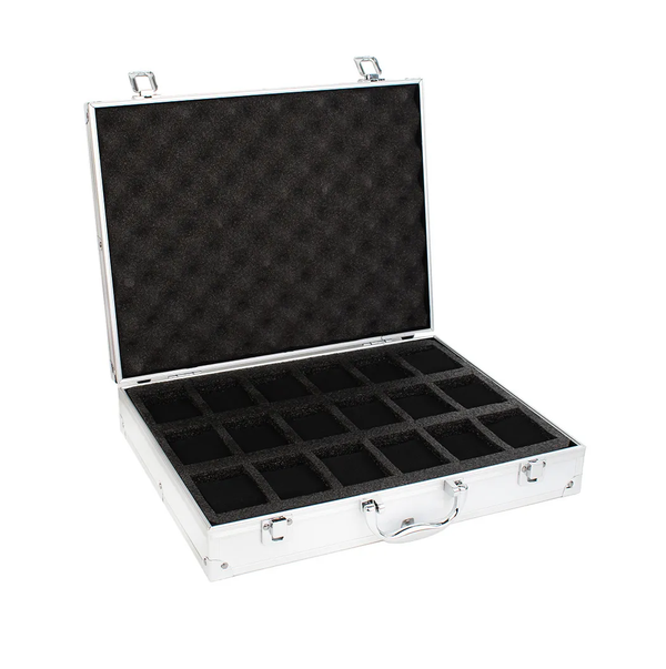 18 Slots Luxury Premium Quality Watch Box Aluminum Alloy Product Storage Watch Box Collection