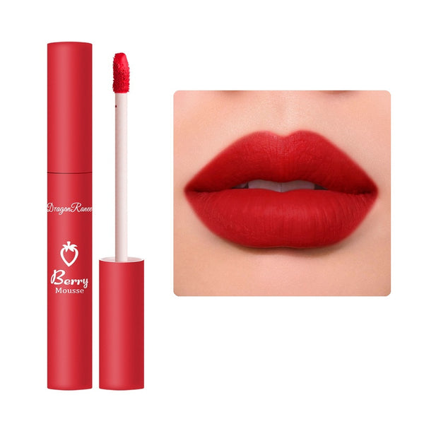 Nude Matte Lip Gloss 12 Colors Long-lasting Velvet Lipstick Waterproof Non-fade Non-stick Cup Lipsticks Women Makeup Cosmetic