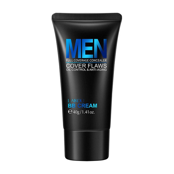 Men'S BB Cream Whitening Oil-control Concealer Freckle Removing Brighten Skin Easy to Wear Makeup Facial Liquid