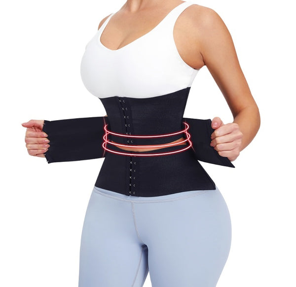 Waist Trainer Corset Women Binders Shapers Tummy Wrap Body Shapewear Slimming Belt Flat Belly Workout Postpartum Girdle