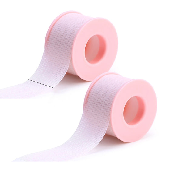 Breathable easy to tear Medical Tape/White Silk Paper Under Patches Eyelash Extension Supply Eyelash Extension Tape