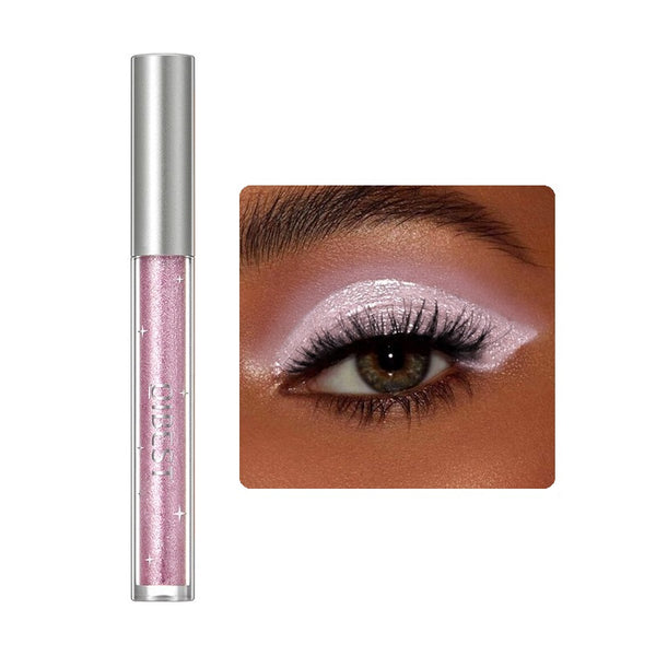 Glitter Liquid Eyeshadow Long Lasting Pearlescent Shiny Eye Shadow Sequins Lying Silkworm Shimmer Eyes Makeup Cosmetics